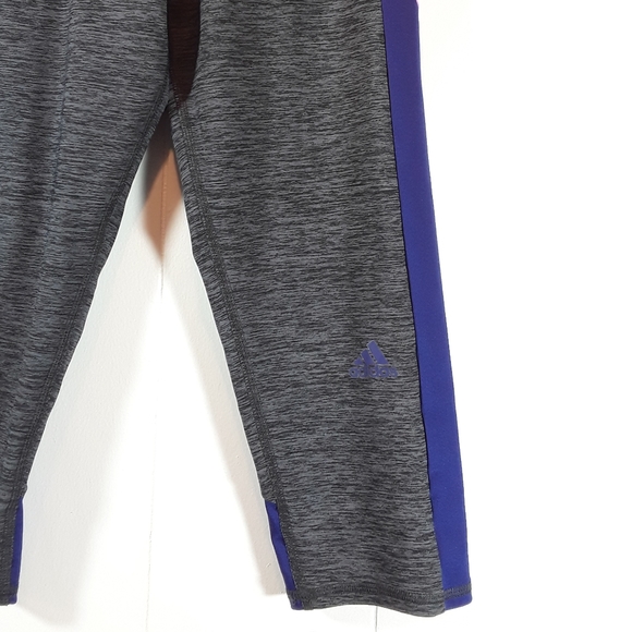 Adidas workout, yoga, exercise  lounge capri pants size 12 - Picture 5 of 6